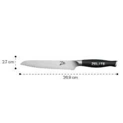 Comfort Pro Serie 6` Allzweckmesser Wellenschliff 56 HRC Edelstahl Schwarz -Dick-Shop 174baba8 58c5 41b6 aba3 4c94fca69408