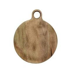 Schneidebrett Servierbrett Rund Mangoholz Mit Griff Serviertablett 46cm Natur -Dick-Shop 278b5597 1654 46db 86c2 62128bb74e08
