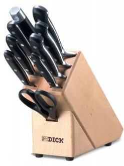 Dick Messerblock Aus Holz, Serie "Premier Plus", 9-teilig