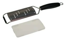 FACKELMANN 49249 Universalreibe | Spülmaschinengeeignet | Edelstahl, Kunststoff -Dick-Shop 55c5ef89 2731 4cd4 a24d 303306bffebc