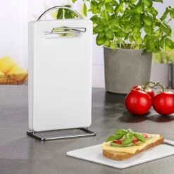 7-tlg. Frühstücksbretter-Set Chromständer Frühstücksbrett Vesperbrett Brett -Dick-Shop 5c26d1cb 708c 4561 949f 609575e4a615