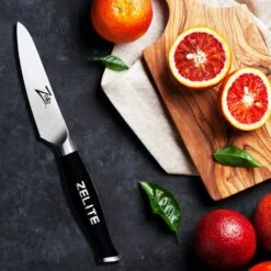 Comfort Pro Serie 4` Schälmesser 56 HRC Edelstahl Schwarz -Dick-Shop 6e4b1e41 8638 470a b2be 5c01261e0641