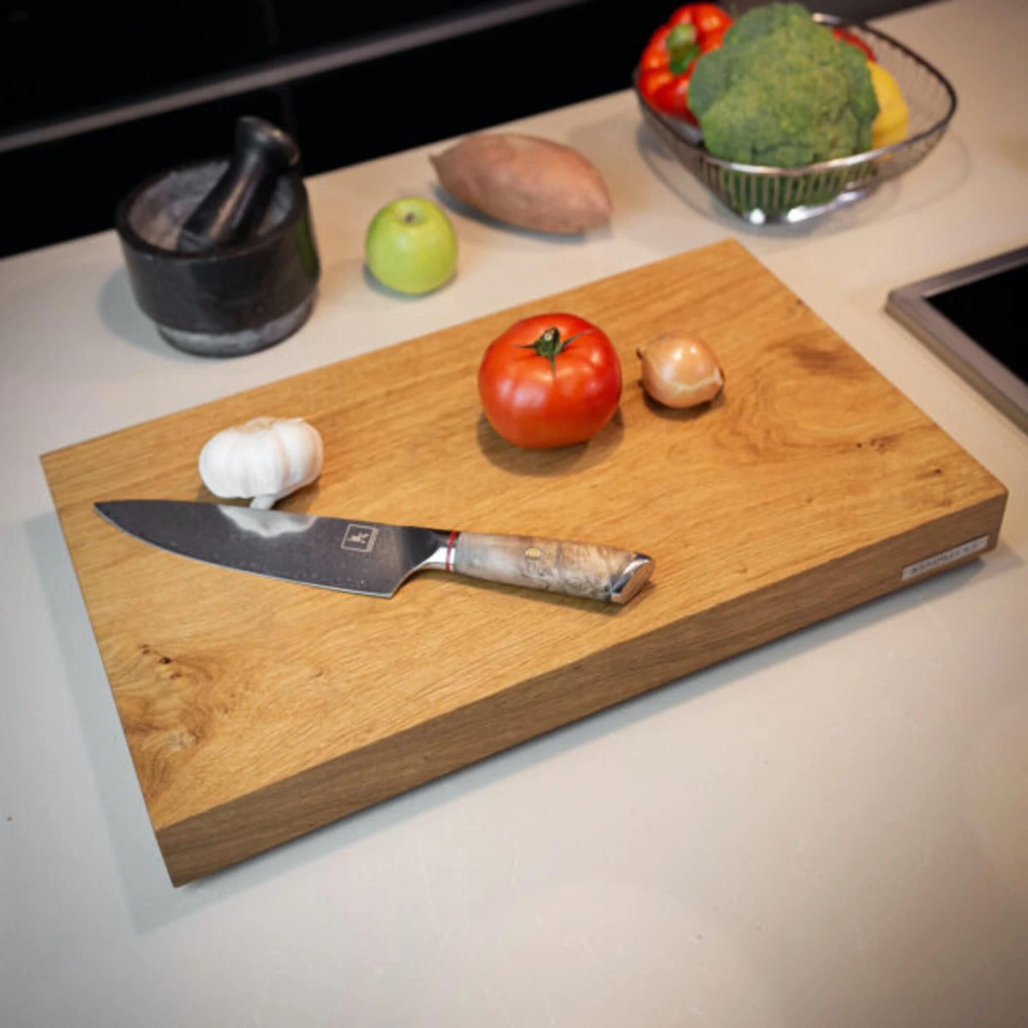 KEMP&ECKE® Schneidebrett Aus Deutscher Eiche 8 KEMP&ECKE® Schneidebrett Aus Deutscher Eiche – Bild 6