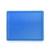 4x HENDI Schneidbretter HACCP Gastronorm 1/2 - Für Fisch - Farbe: Blau 265x325x(H)12 Mm