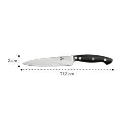 Executive-Plus Serie 6` Allzweckmesser 61 HRC Damaszenerstahl Schwarz -Dick-Shop e93c63d2 fdc2 4dd2 894f c0b769fa7cf8